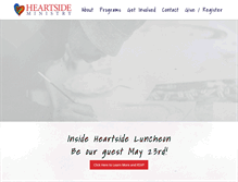 Tablet Screenshot of heartside.org